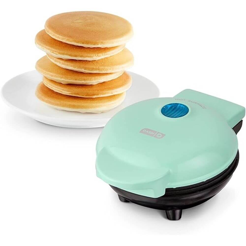 Mini Maker Griddle Compact Nonstick Quick Heat Small Size