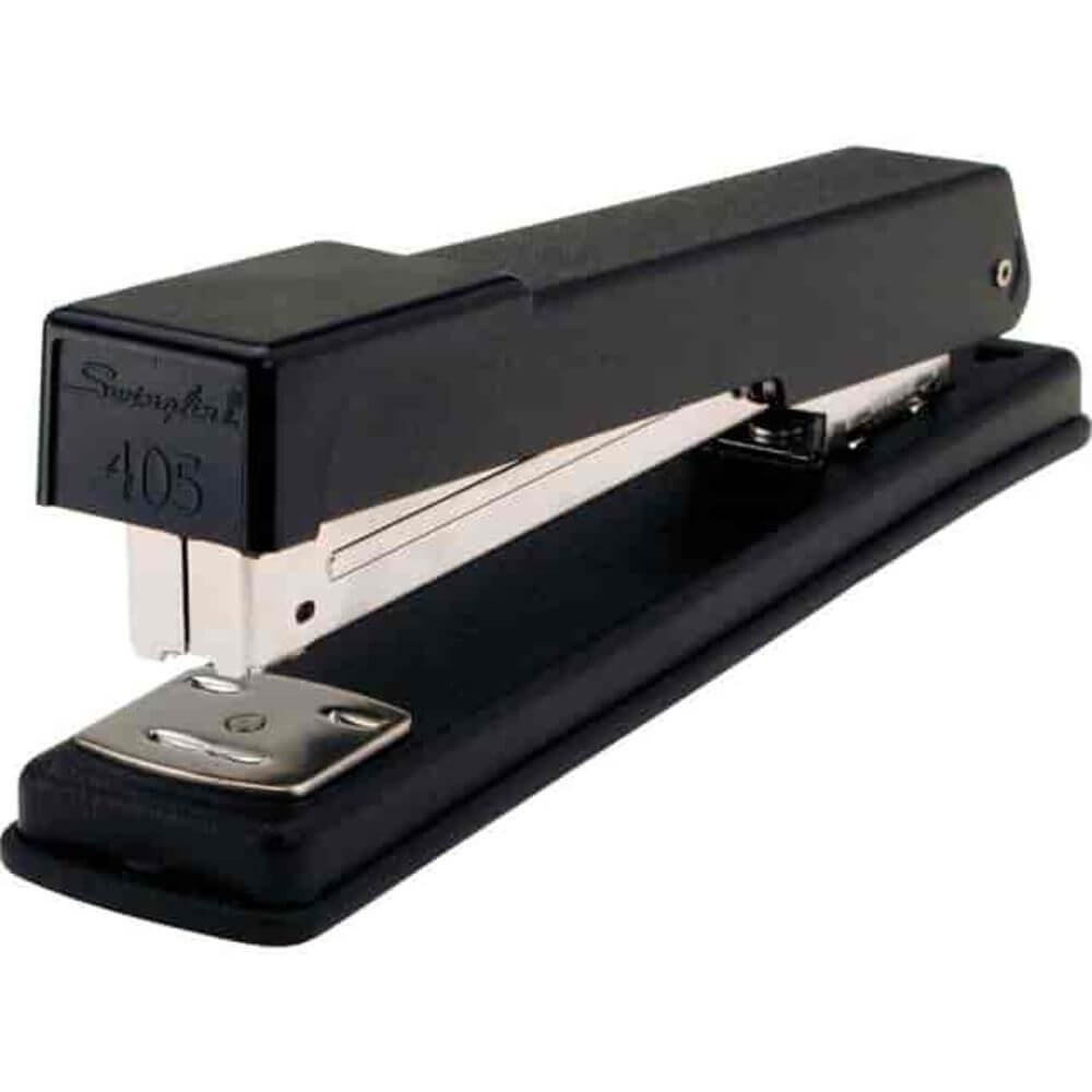 Swingline Light-Duty Standard Stapler, Staples Upto 20 Sheet Of 20lb Paper, Holds Upto 210 Staple, Full Strip, Staple Size: 0.25", Black, Metal, 1 Each