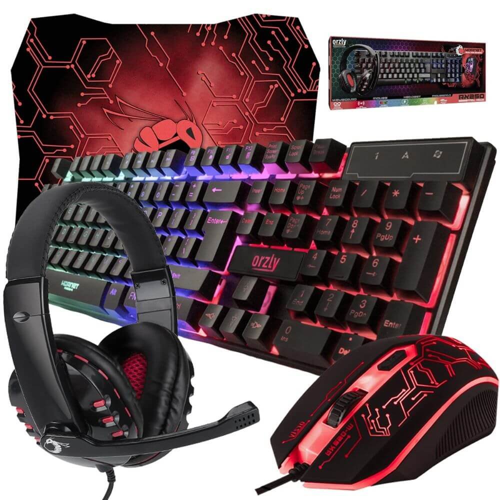 Hornet RX-250 4 in 1 Gaming Bundle RGB Wired Combo