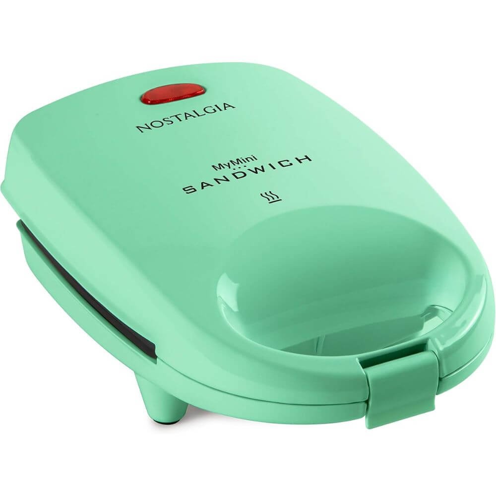 Mini Personal Sandwich Maker Nonstick Panini Press Compact