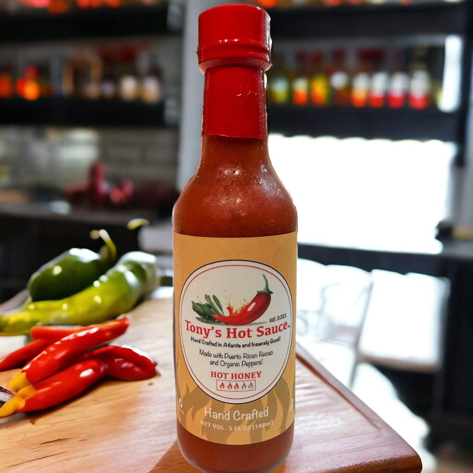 Tony's Hot Sauce-Hot Honey
