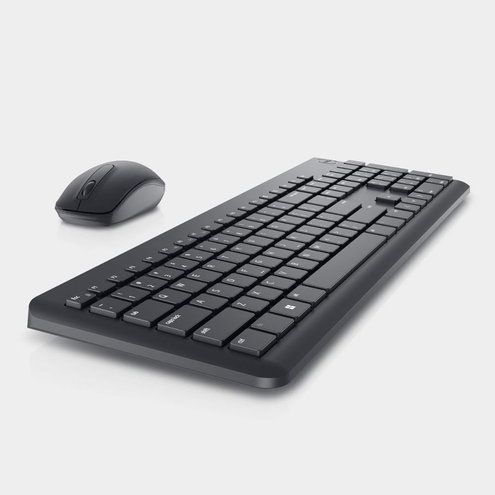 Dell KM3322W Wireless Keyboard And Mouse Combo Black