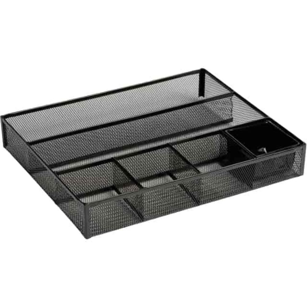 Rolodex Expressions Mesh Deep Drawer Organizer, 6 Compartment(s), 2.38
