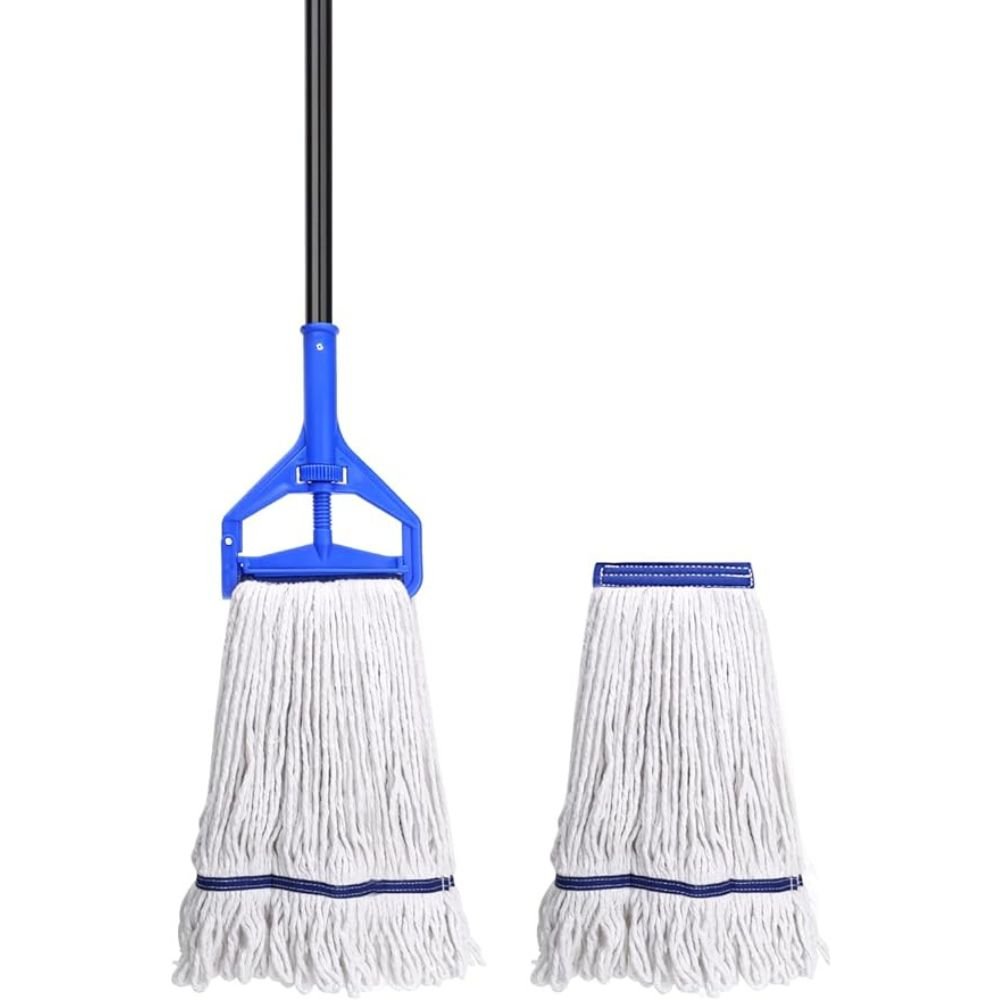 36 Inch Loop End String Mop Heavy Duty Cotton Wet Mop For Floors