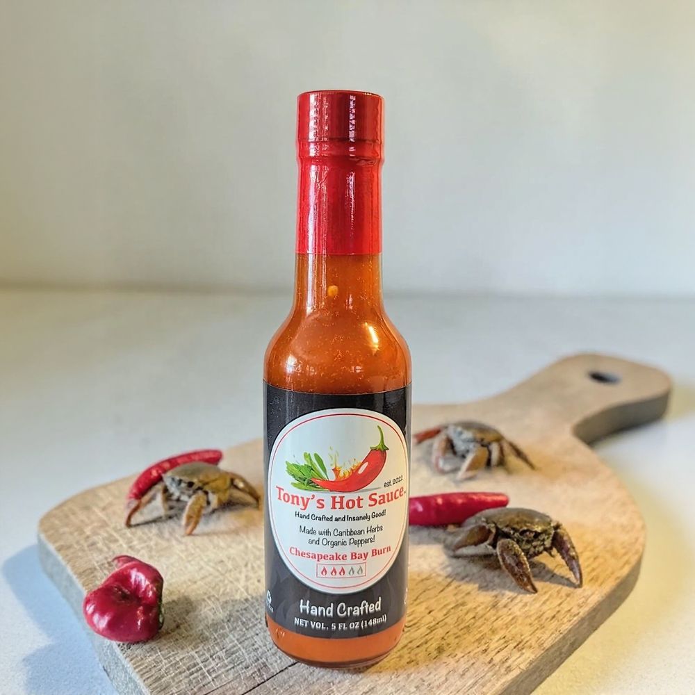 Tony's Hot Sauce-Chesapeake Bay Burn