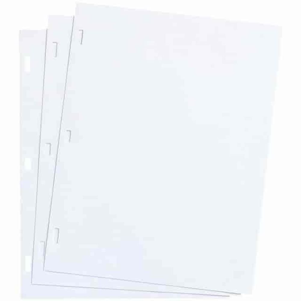 Wilson Jones Plain Ledger Paper, Plain, Unruled Front Ruling, 3 Hole(s), 28 Lb Basis Weight, Letter, 8 1/2" X 11" Sheet Size, White Paper, Punched, Recyclable, Acid-free, Fade Resistant, Box