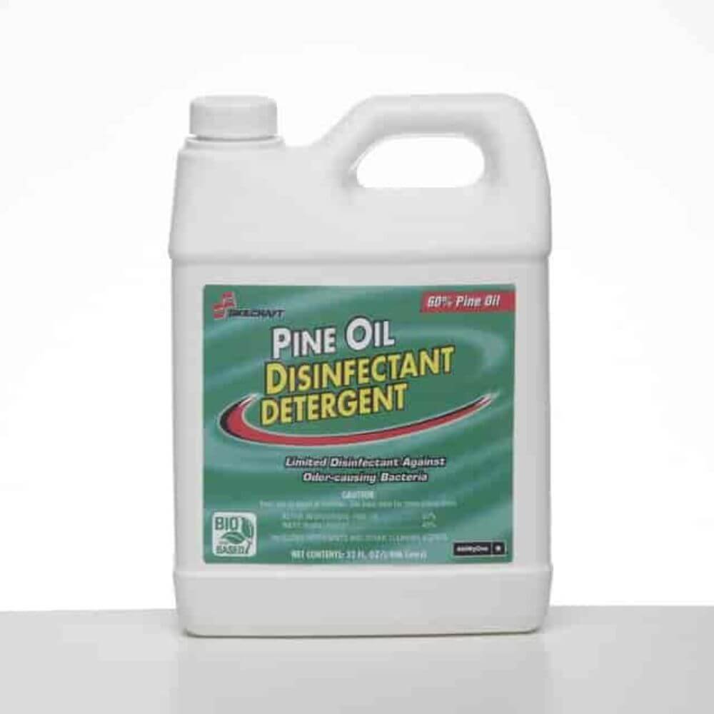 LC Industries SKILCRAFT Pine Oil Disinfectant Detergent - 1 Qt Bottle - Liquid Solution - 0. 25 Gal (32 Fl Oz)