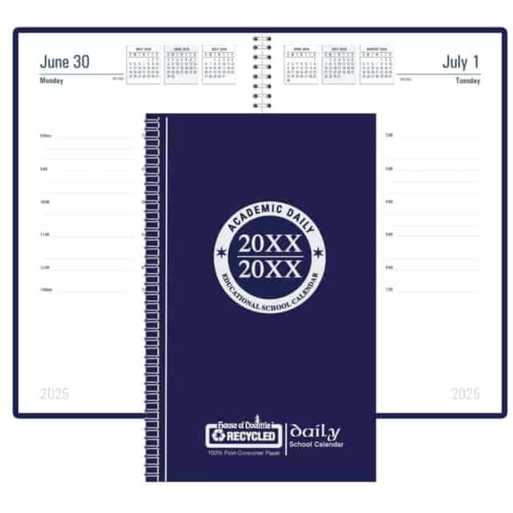 House Of Doolittle HOD National School Calendar, July 2026 - July 2027