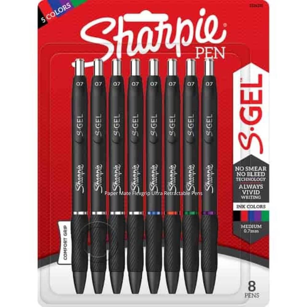 Sharpie S-Gel Pens, 0.7 Mm Pen Point, Assorted Ink, Gel-based, Pack