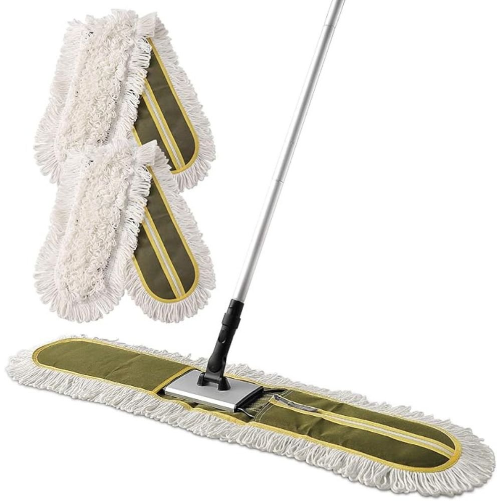 Commercial 36 Inch Floor Duster Mop With Long Handle For Cleaning