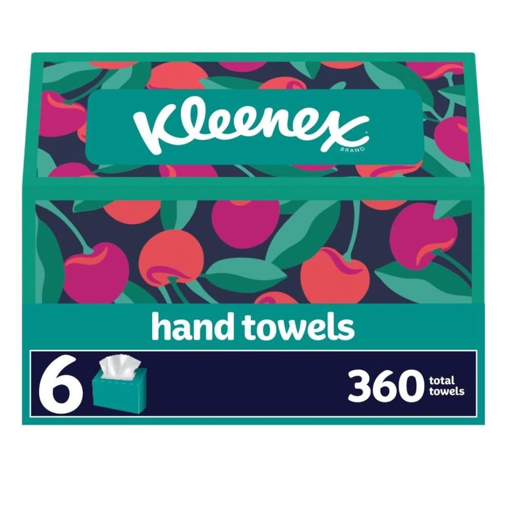 Kleenex Disposable Paper Hand Towels 6 Boxes 360 Total