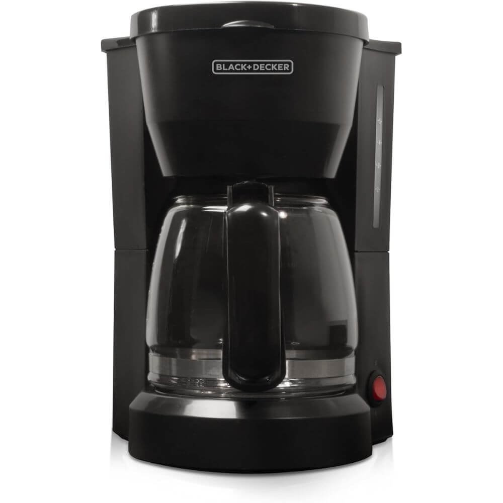 5 Cup Coffee Maker Compact One Touch Brewing Black