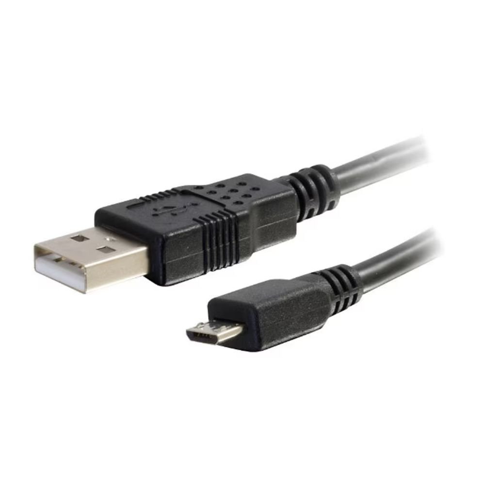 C2G 6.6ft USB To Micro B Cable - USB A To Micro USB Cable - USB 2.0 - M/M