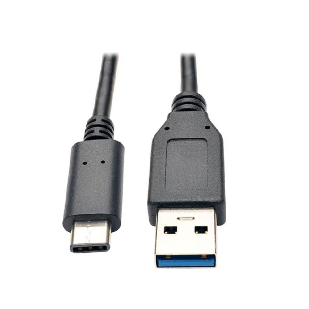 Eaton Tripp Lite Series USB-C To USB-A Cable (M/M), USB 3.2 Gen 1 (5 Gbps), Thunderbolt 3 Compatible, 3 Ft. (0.91 M) -