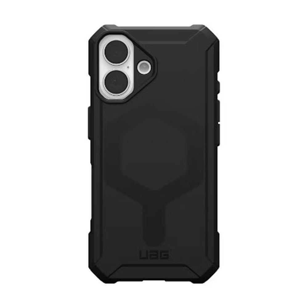 UAG Rugged Case For Apple IPhone 16 - Essential Armor Series With MagSafe - Black