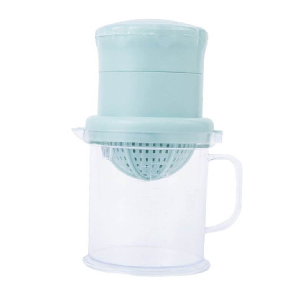 Milisten Manual Fruit Squeezer in Light Green - Perfect for Citrus Fruits - Healthy and Safe