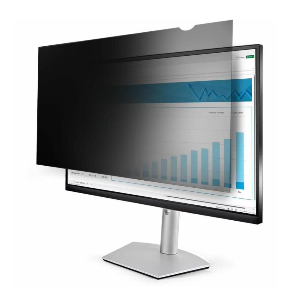 StarTech 24in Monitor Privacy Screen, Anti-Glare Blue Light Filter, Screen Protector, Matte/Glossy, TAA Compliant
