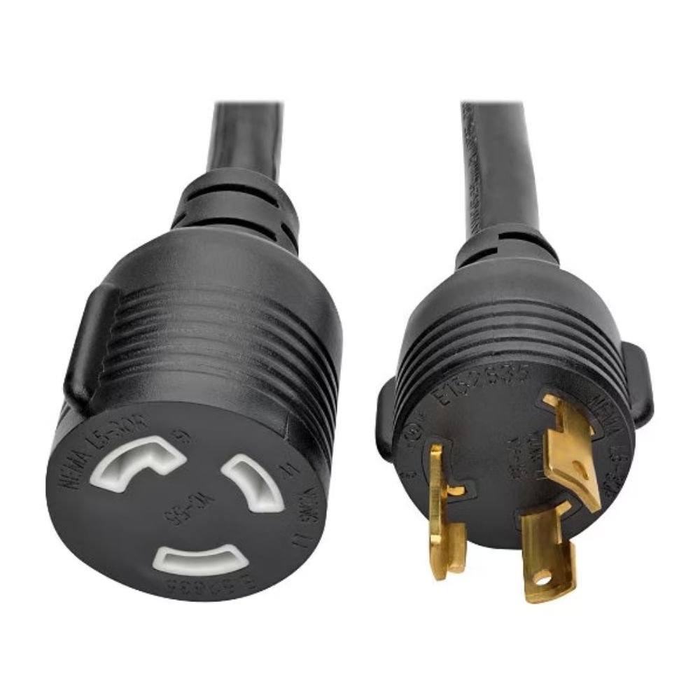 Eaton Tripp Lite Series Power Extension Cord, NEMA L5-30P To NEMA L5-30R- Heavy-Duty, 30A, 125V, 10 AWG, 6 Ft. (1.83 M)