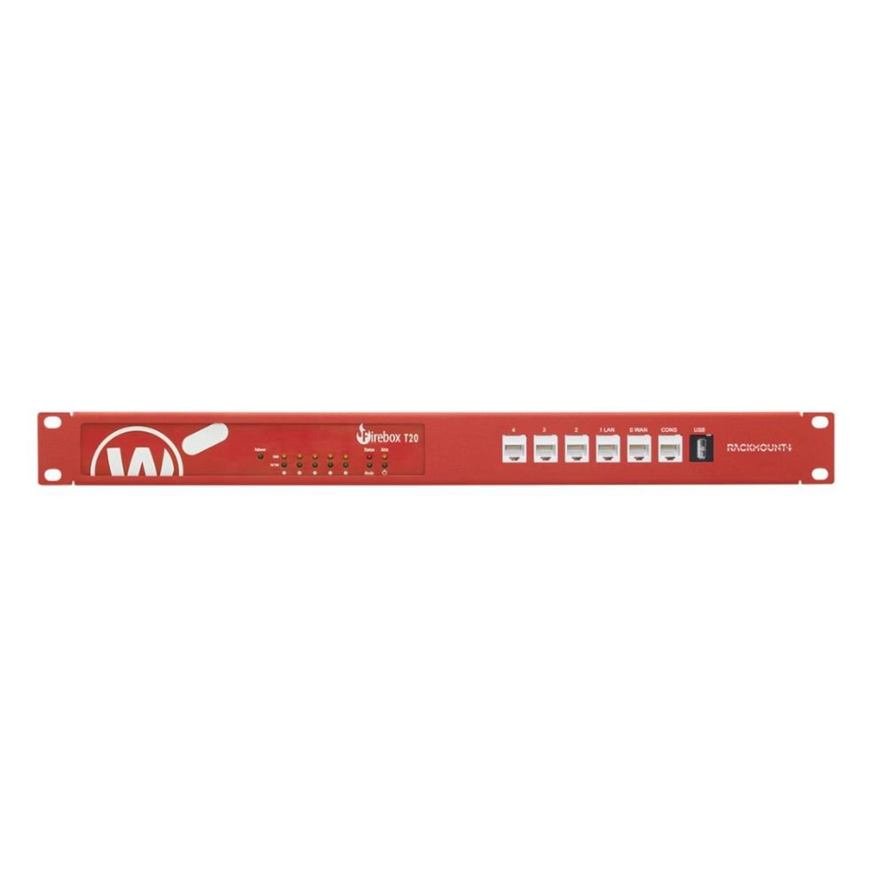 WatchGuard Rackmount.IT Firebox T20 Appliance - Red