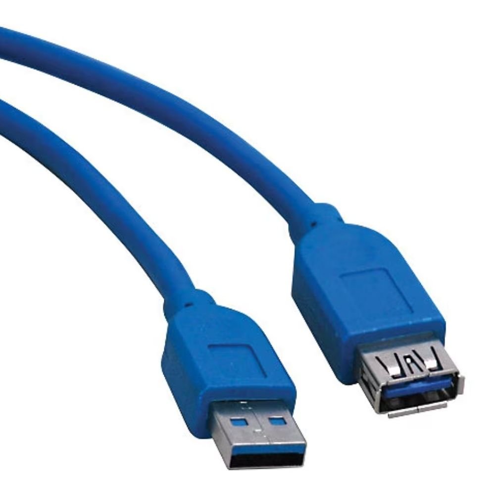 Eaton Tripp Lite Series USB 3.0 SuperSpeed Extension Cable (A M/F), Blue, 10 Ft. (3.05 M) - USB Extension Cable - USB