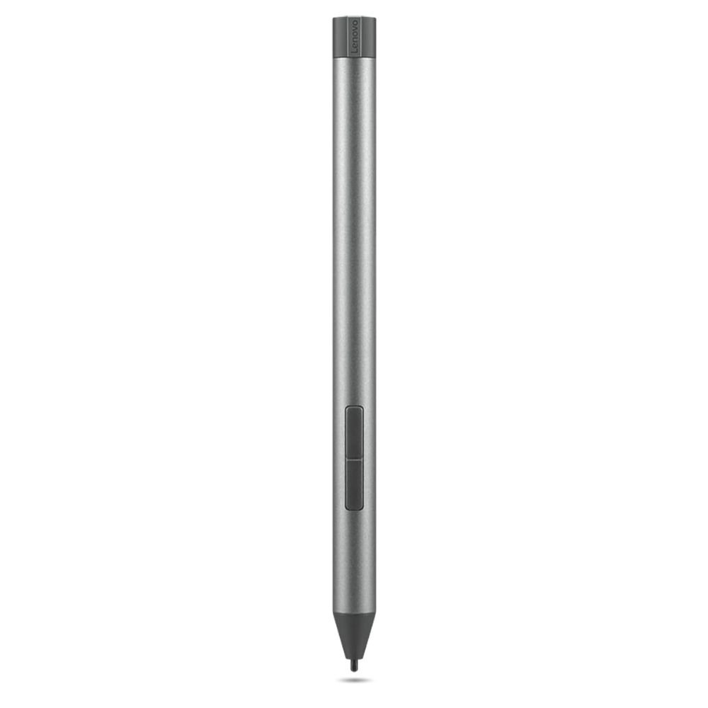 Lenovo Digital Pen 2 (Laptop) - Ultra-Tactile Response - 4,096 Levels Of Pressure - Natural Feel Elastometer Pen Tip - Extended Battery Life - Silver,
