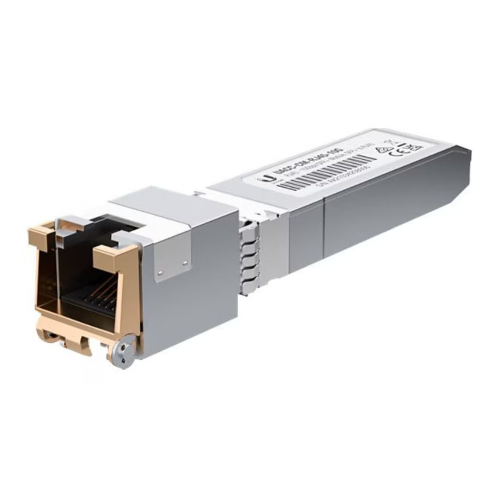 Ubiquiti UACC-CM-RJ45-1G - SFP (mini-GBIC) Transceiver Module - 1GbE, 100Mb LAN, 10Mb LAN