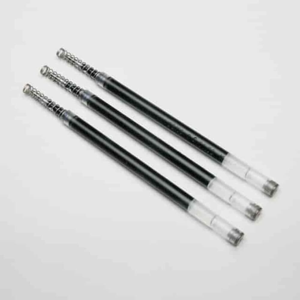 LC Industries SKILCRAFT Gel Ink Pen Refill - Medium Point, Black Ink - 0. 70 Mm - Black - 3 / Pack
