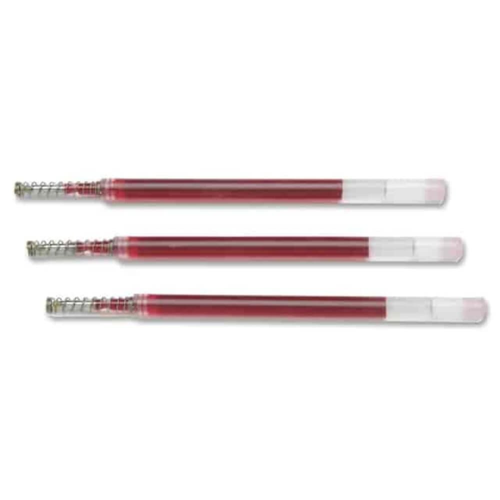 LC Industries SKILCRAFT VISTA Gel Ink Pen Refill - 0. 7mm - Medium Point - Red For Gel Pen
